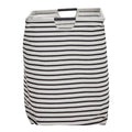 Stripes vaskepose 40 cm svart/hvit