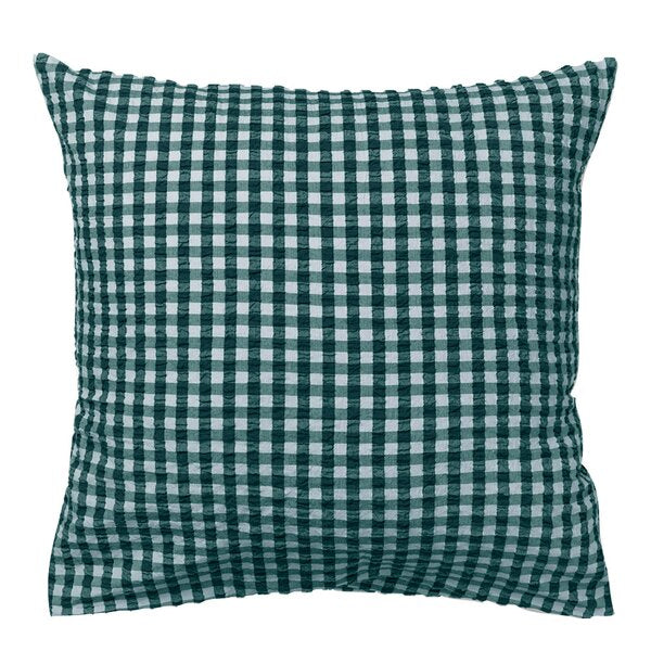 Bæk&Bølge putetrekk 63x60 cm grønn/lys blå