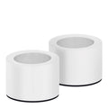 Taper Candles lysestake 3,2x2,3 cm 2 stk hvit