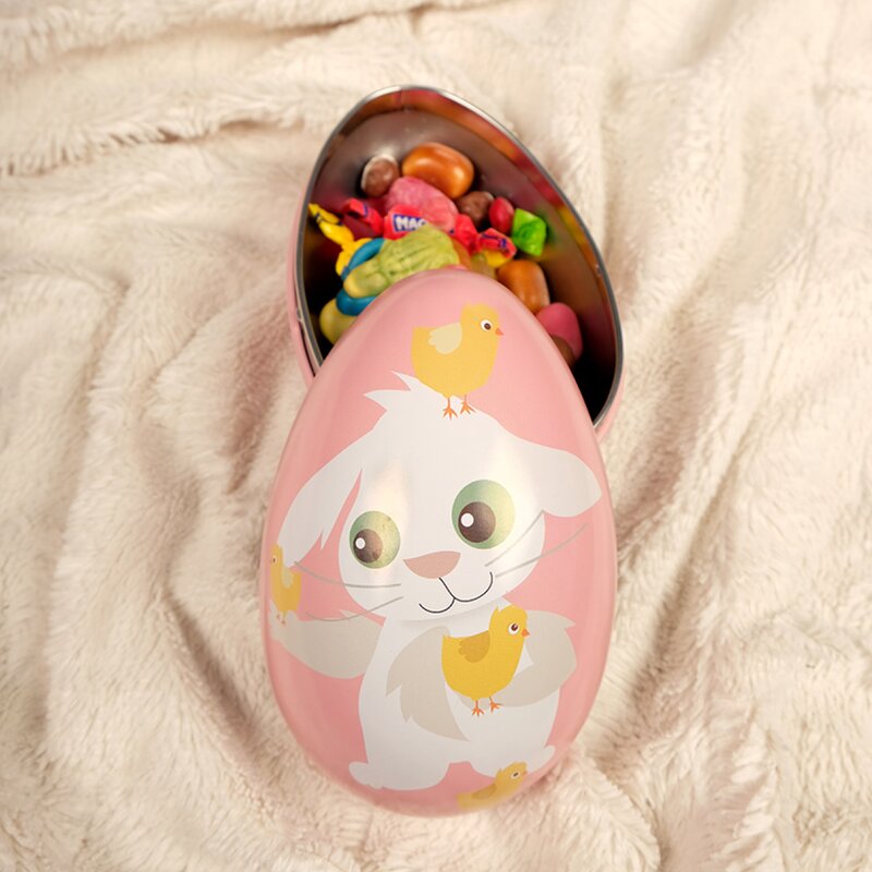 Påskeegg 10x15 cm Lille kanin rosa