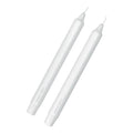 Kronelys 24 cm 2 stk hvit