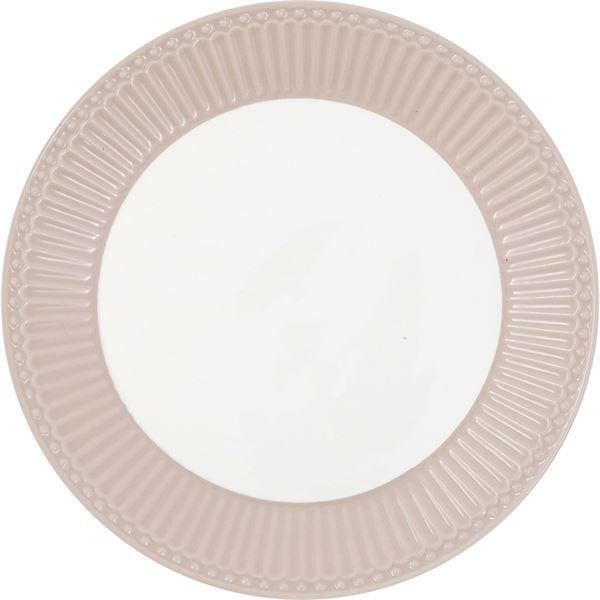Everyday Alice tallerken 23 cm creamy fudge
