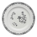 Ostindia  tallerken 27 cm svart