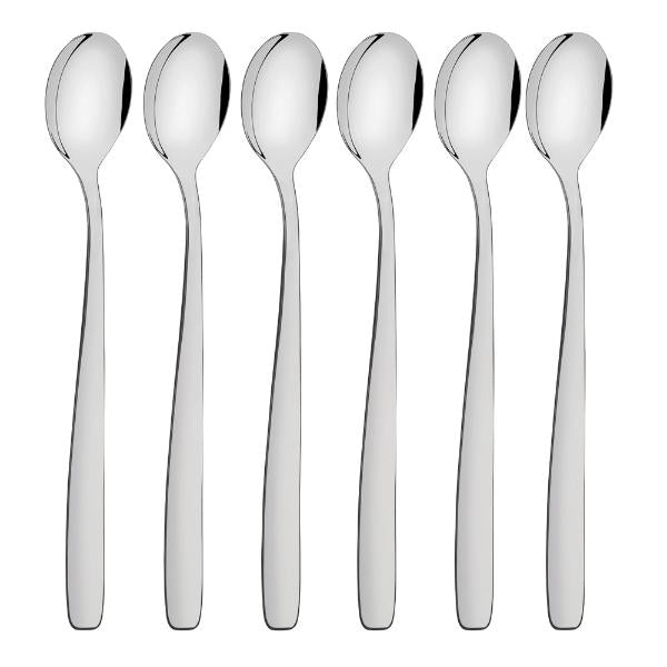 Essentials latteskje 6 stk blank