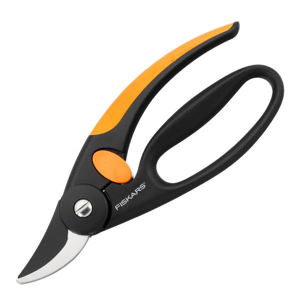 Fingerloop rosesaks softgrip sideskjær svart