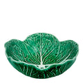 Cabbage skål kålblad 17,5 cm grønn