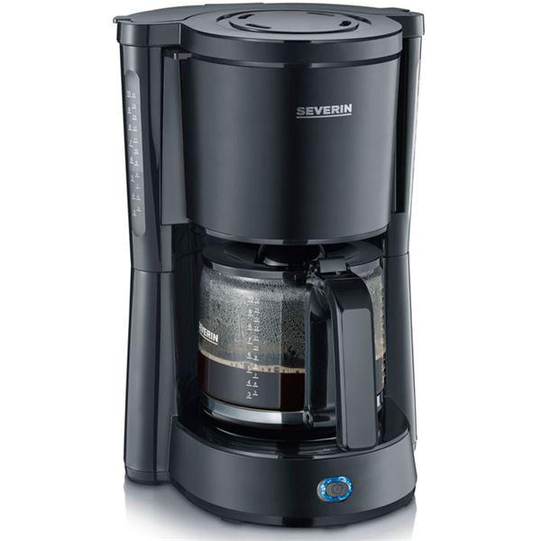 Kaffetrakter 1000W matt svart