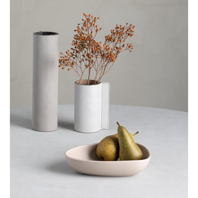 Curve Stoneware dyp tallerken 22x19 cm sand