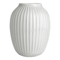 Hammershøi vase 25 cm hvit