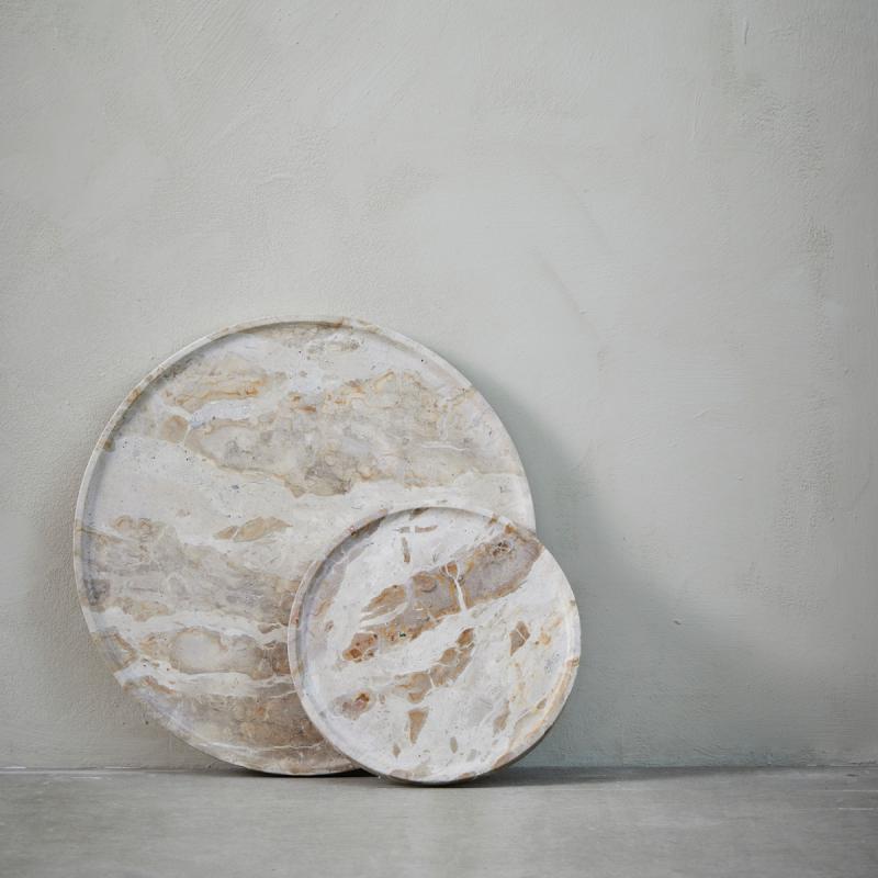 Ellia serveringsfat 25x25 cm sand