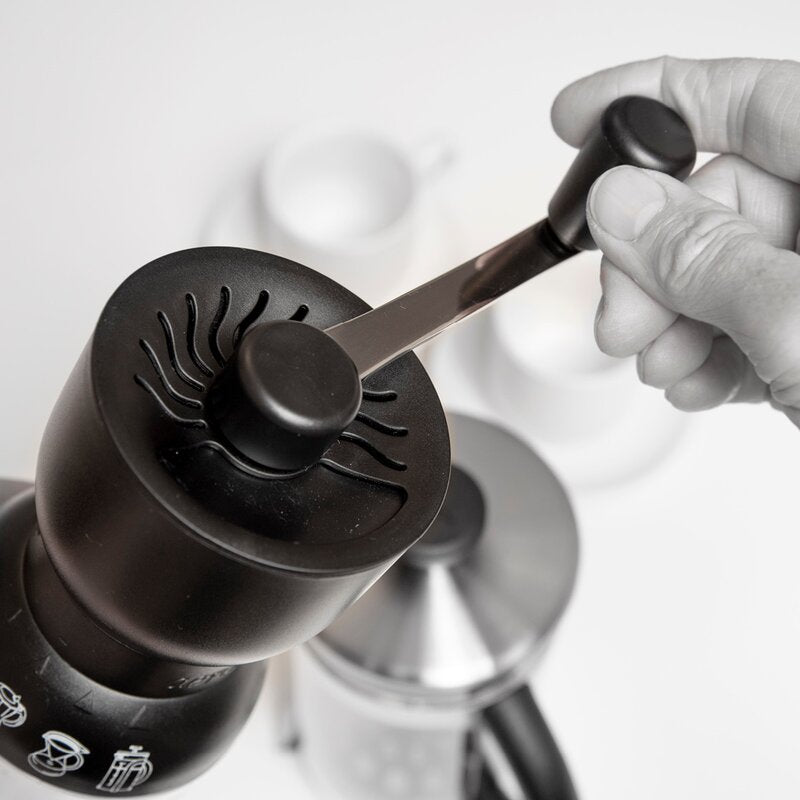 Kaffekvern manuell svart