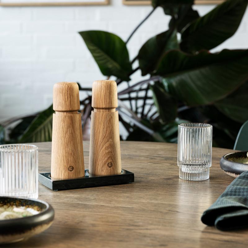 Tabletopper brett for kverner 15 cm svart marmor