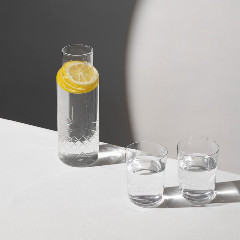 New York vannglass 34 cl 2 stk