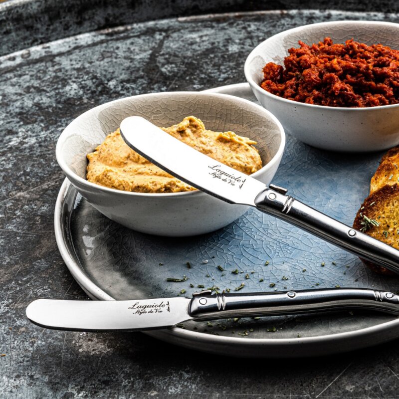 Smørkniv 4 stk rustfritt stål