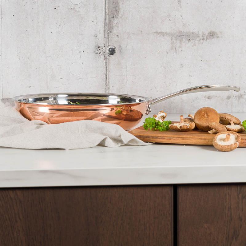 Copper stekepanne 28 cm