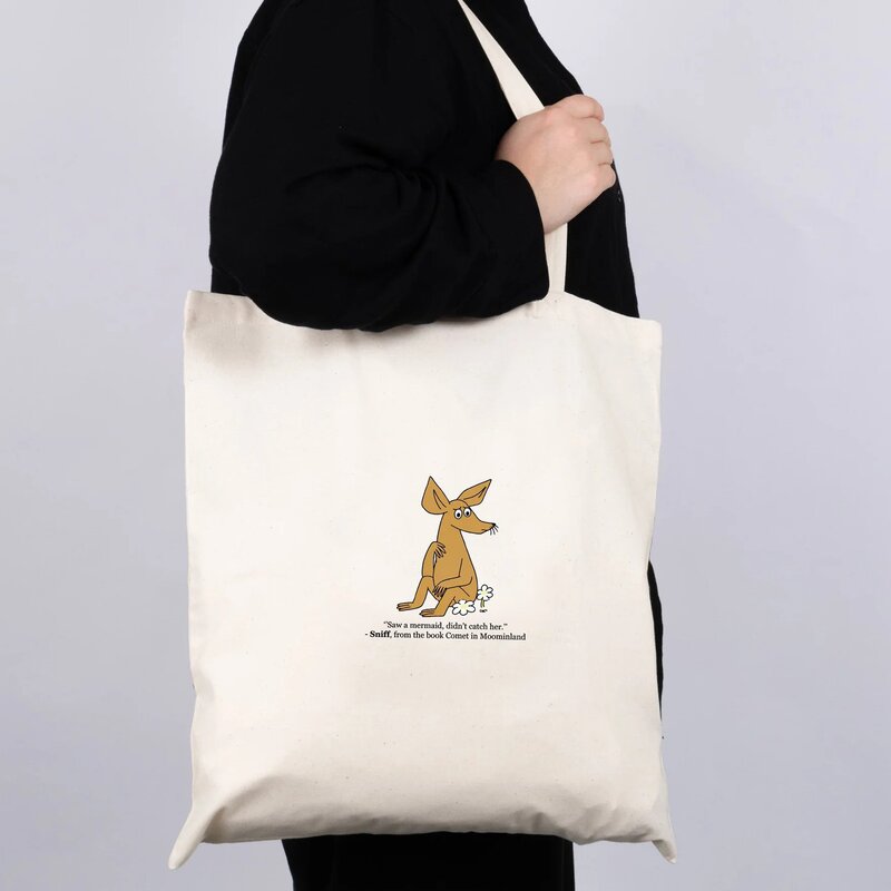 Mummi handlenett 38,5x42 cm Sniff beige