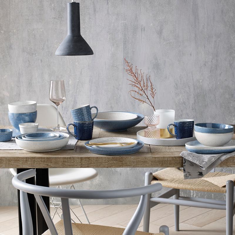 Studio Blue Flint pastatallerken 22 cm