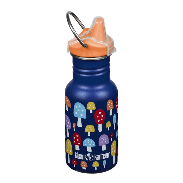 Kid Classic Narrow flaske 0,35L med tutelokk Mushrooms