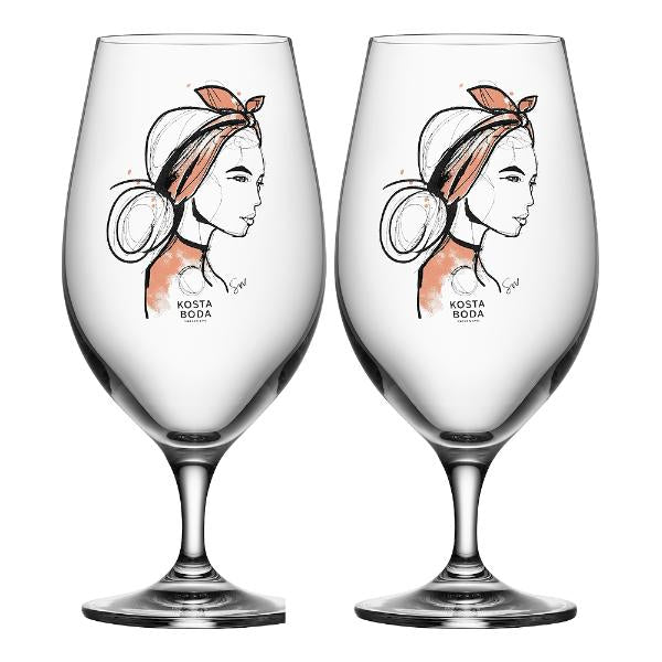 Near you ølglass 40 cl 2 stk