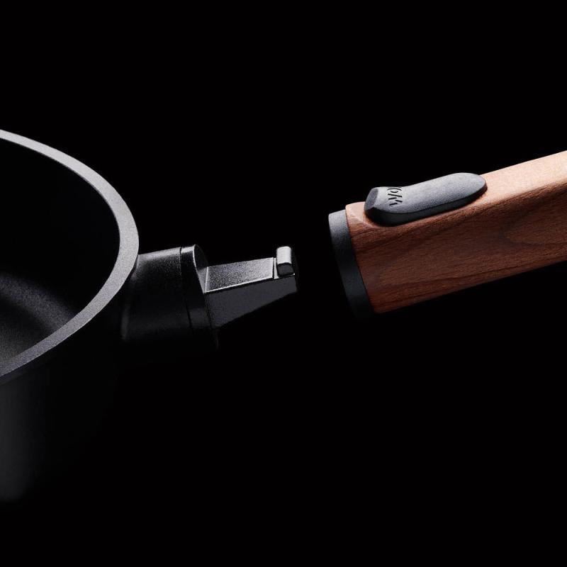 Eco Logic QXR sautèpanne 24 cm avtagbart trehåndtak