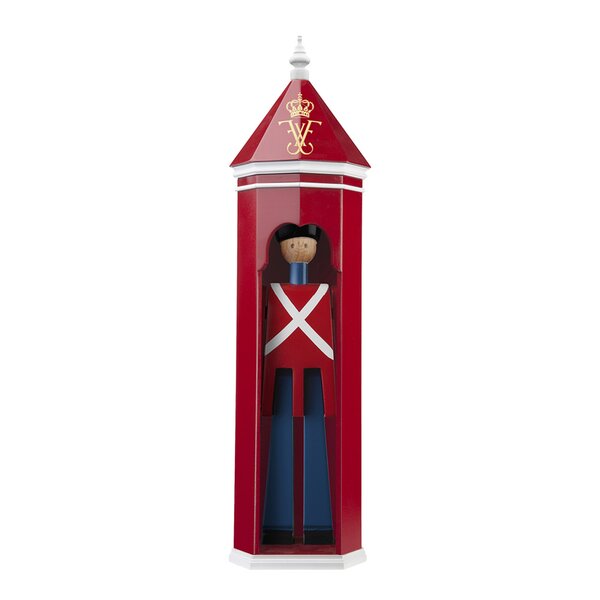 Skilderhus Frederik 10 36 cm rød/hvit