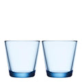Kartio glass 21 cl 2 stk aqua