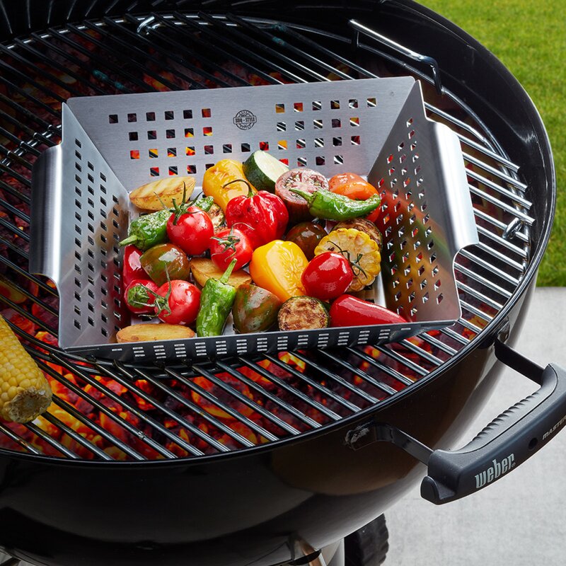BBQ grillform 28x33 cm stål