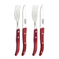 Churrasco bestikksett 4 deler natur