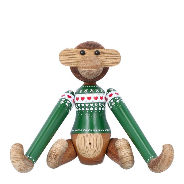 Ape 2025 mini julegenser grønn