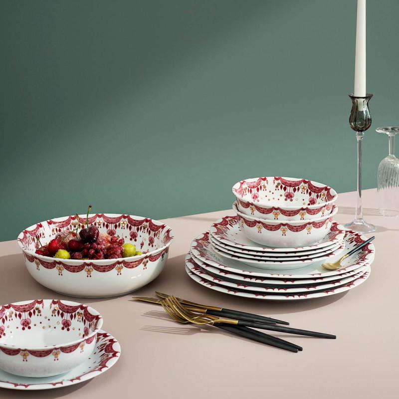 Guirlande tallerken 28 cm