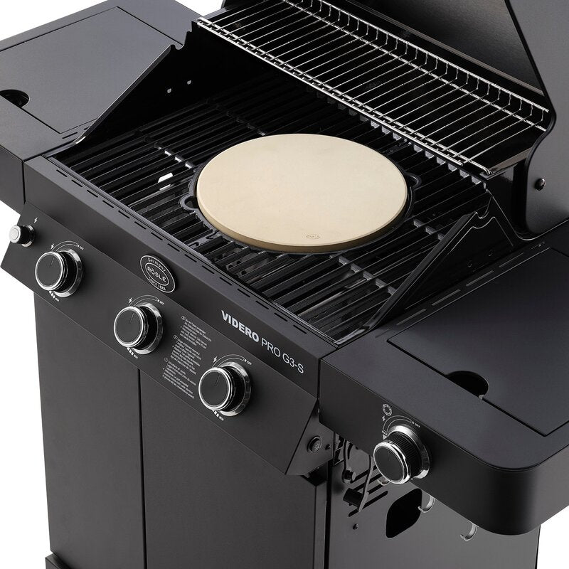 Videro PRO G3-S Vario+ gassgrill 17000W svart