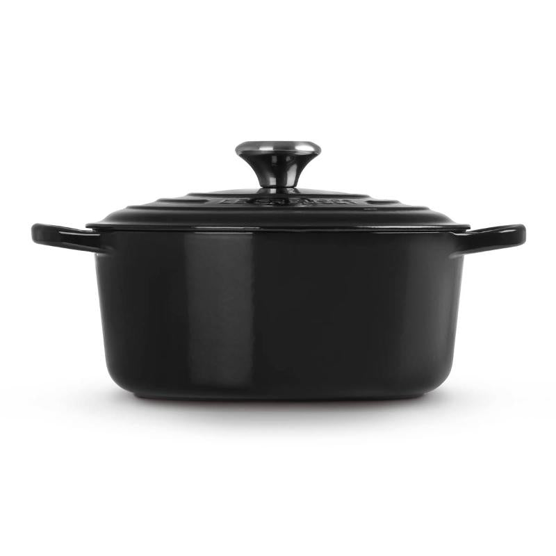 Signature støpejernsgryte rund 24 cm 4,2L black