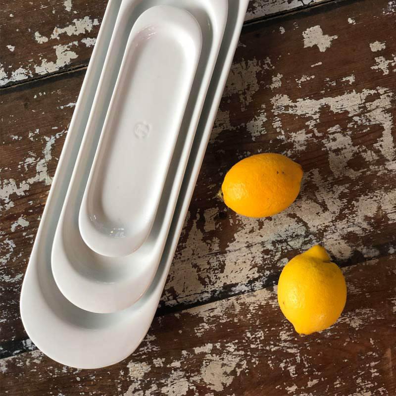 Wing serveringafat 40 cm hvit