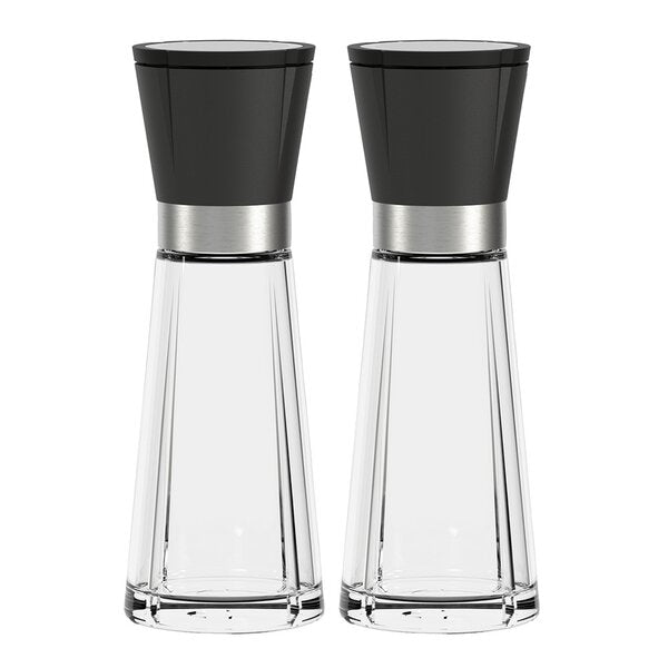 Grand Cru salt- og peppersett 20,5 cm svart/stål