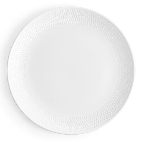 Gio tallerken coupe 17 cm hvit