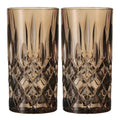 Noblesse Colour longdrinkglass 39,5 cl 2 stk tobacco