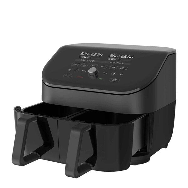 Vortex Plus Dual clearcook 7,6L 1700W svart