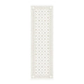 Åttebladrose løper 35x110 cm beige
