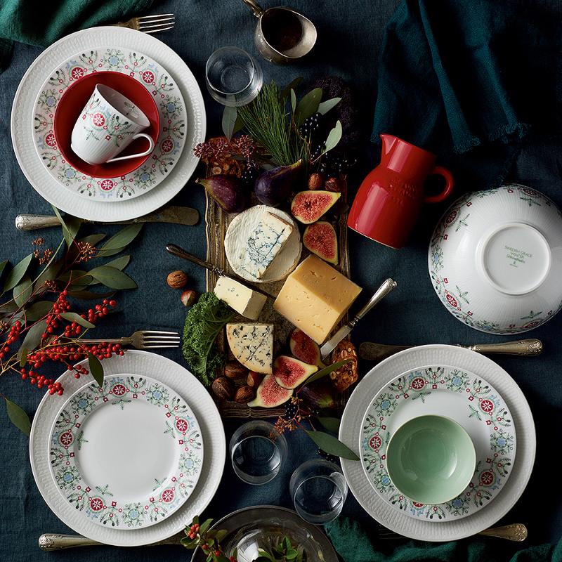 Swedish Grace Winter tallerken 21 cm