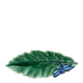 Countryside Leaves skål 16x6,5 cm øyenstikker grønn