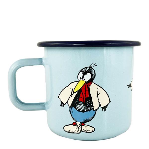 Emaljekopp 37 cl Solan blå