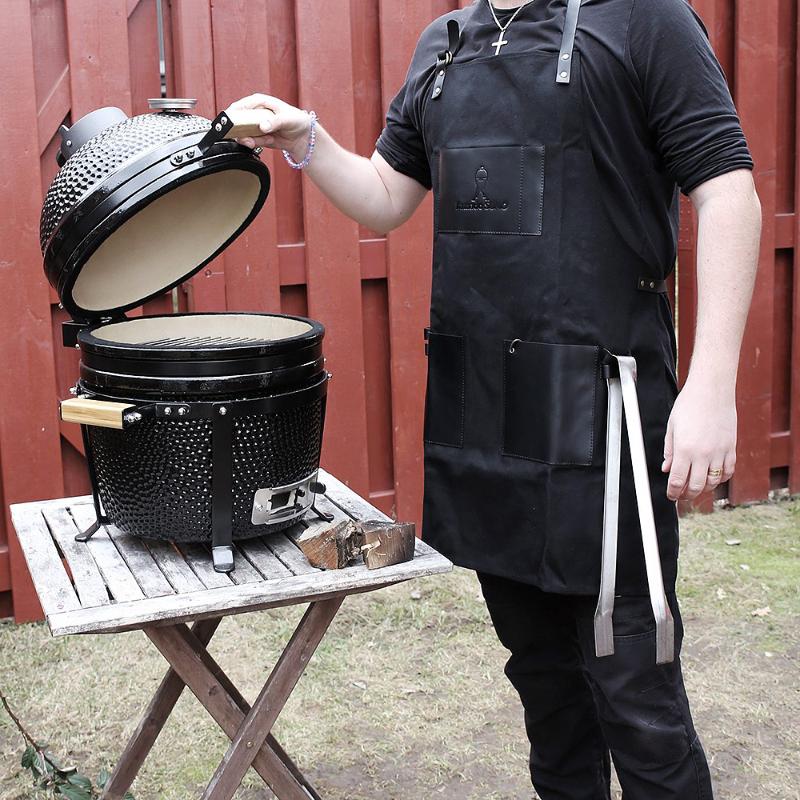 Forkle vokset 100x66 cm svart