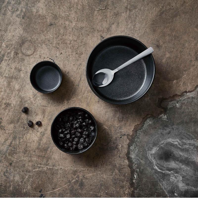 Raw skålsett 3 deler 19,5 cm titanium black