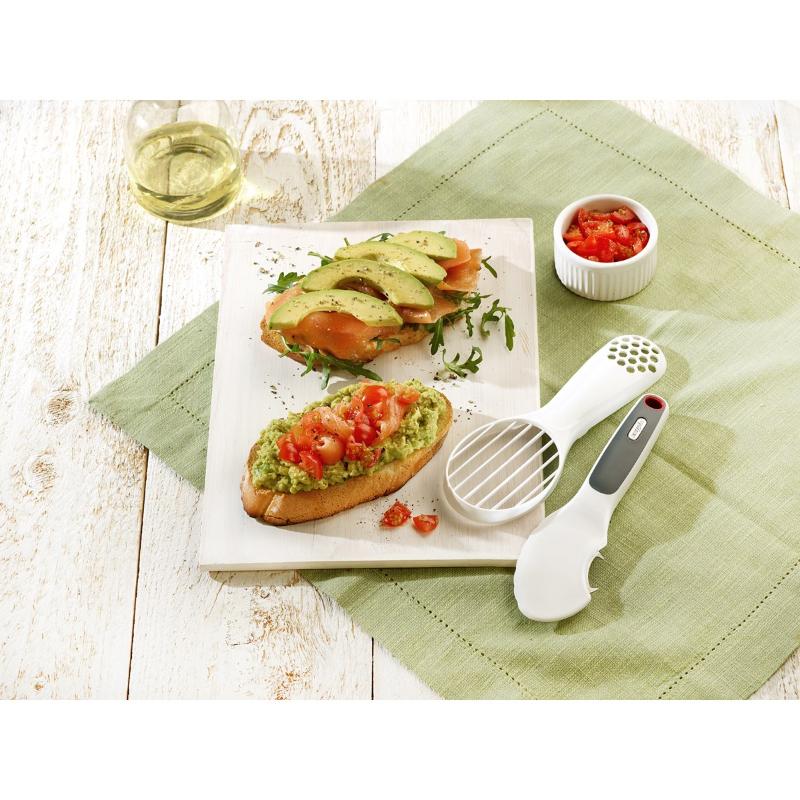 Tool avocado skreller 4 i 1 hvit