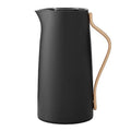 Emma termokanne kaffe 1,2L svart/bøk
