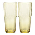 Solare høyt glass 39 cl 2 stk ildgul