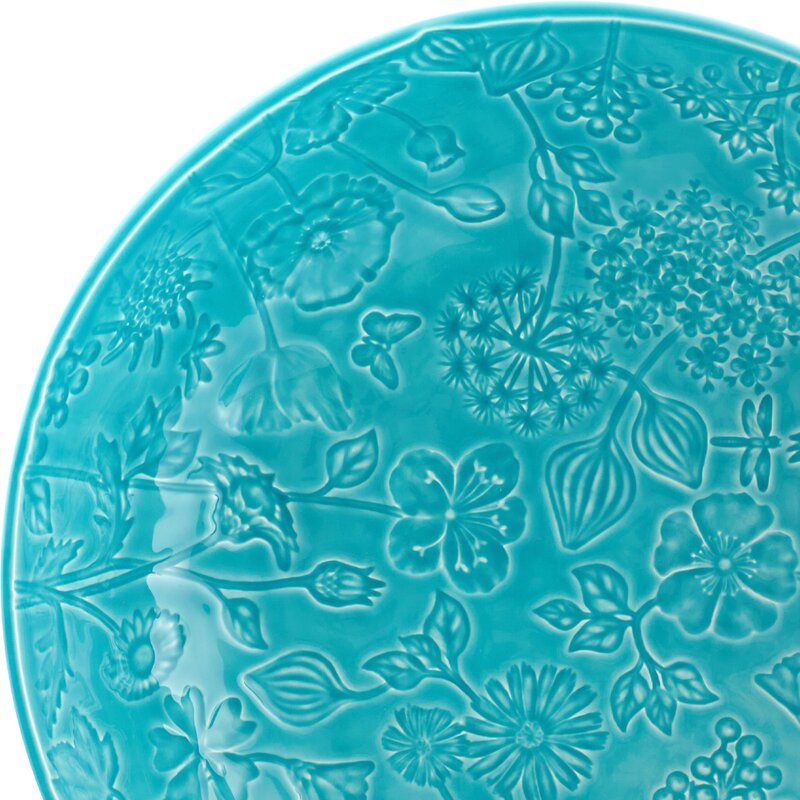 Flora skål 30,5 cm blå