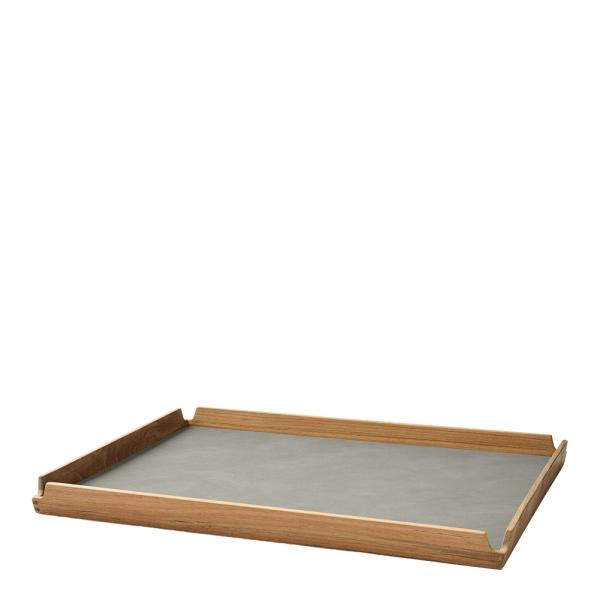 Airy teak brett 37,1x47,1 cm nupo lys grå