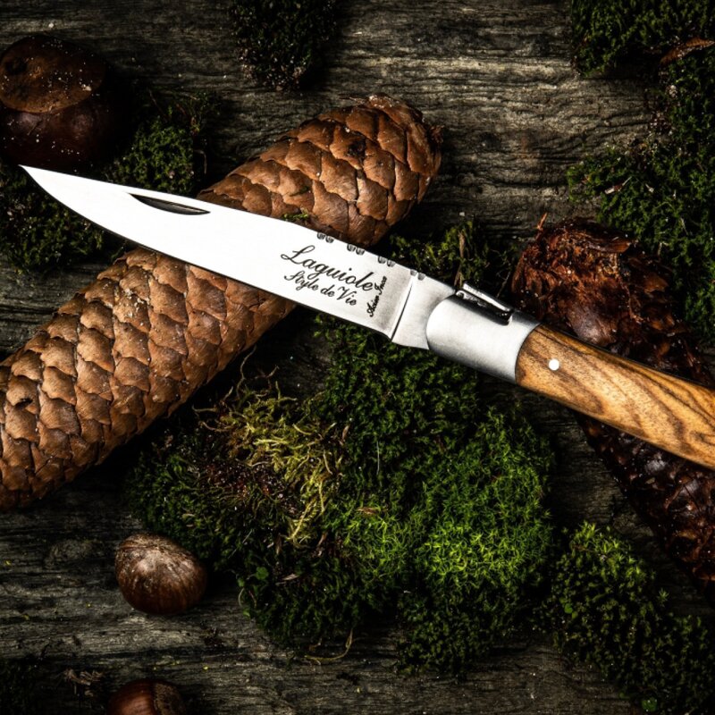 Lommekniv med korketrekker olive
