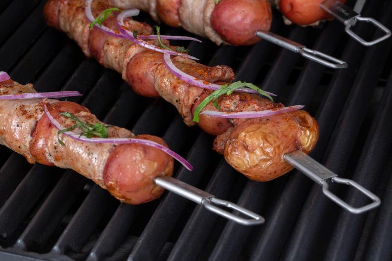 Doble grillspyd 4 stk 30,5 cm